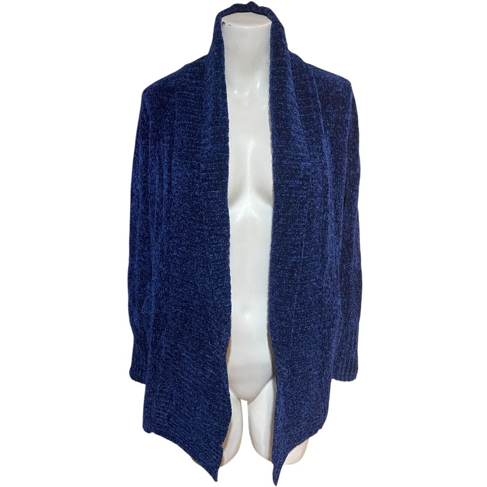 Orvis Estate Blue Textured Sweater Size XS